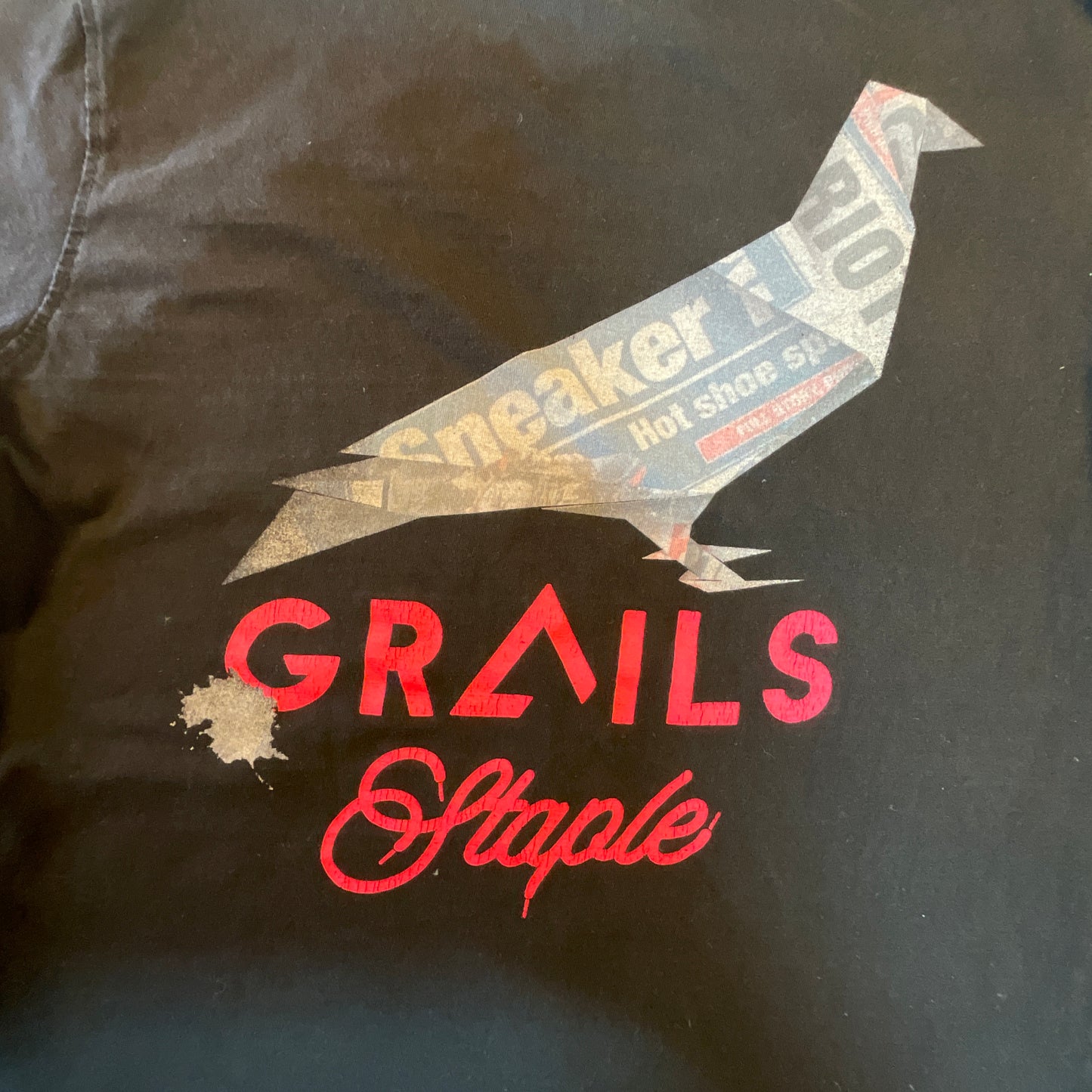 Grails X Staple T Shirt Black Small