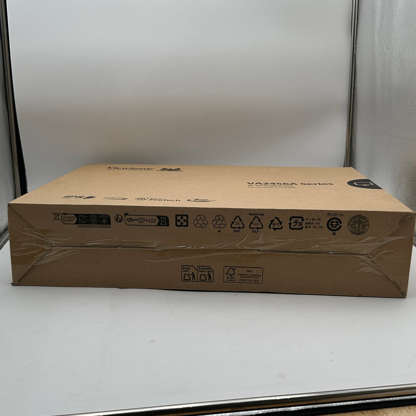 ViewSonic VA2456A-MHD-1B IPS LED 120Hz Frameless Monitor New in Box