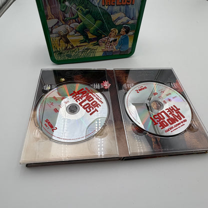 Sid and Marty Krofft Land of the Lost Lunchbox with Seasons 1-3 DVDs - Green - Collectible