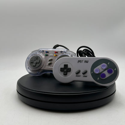 Non-OEM Super Nintendo Controllers Lot of 2