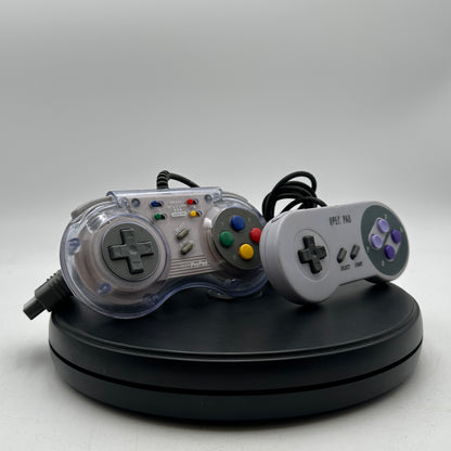 Non-OEM Super Nintendo Controllers Lot of 2