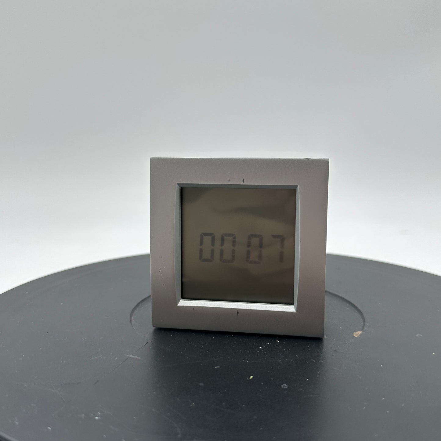 Brookstone Square Digital Clock