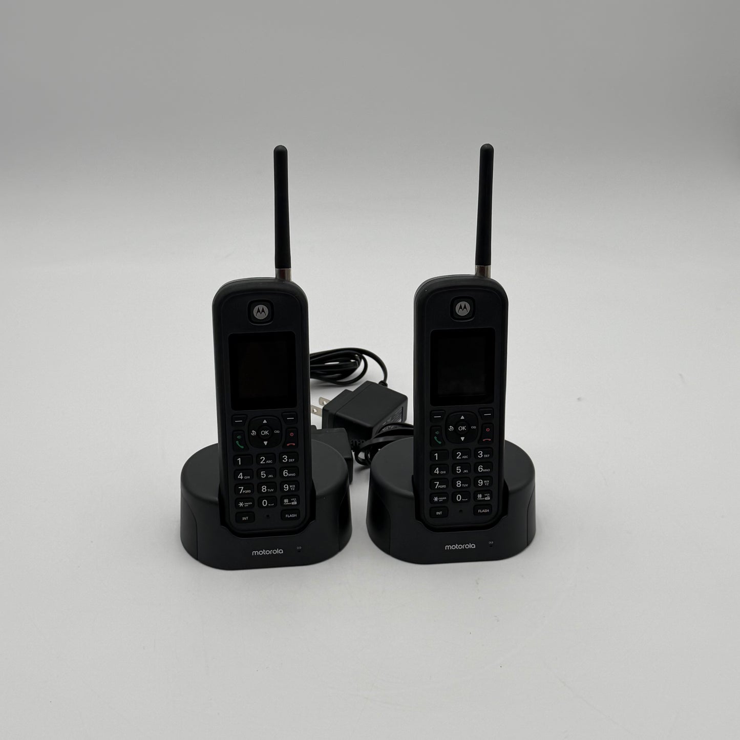 2 Motorola O2 Long Range Wireless Cordless Handset Phone ONLY