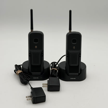 2 Motorola O2 Long Range Wireless Cordless Handset Phone ONLY