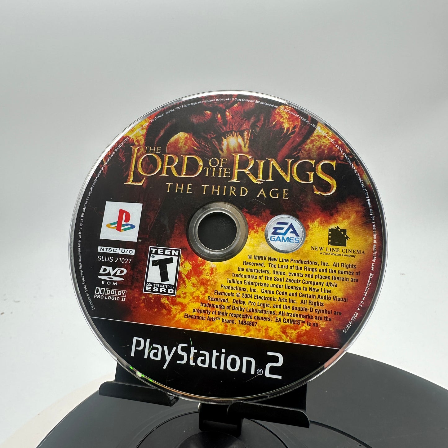 Lord of the Rings: The Third Age PS2 Disc Only