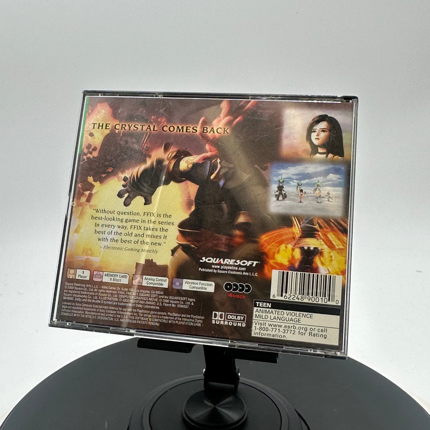 PlayStation Final Fantasy IX Video Game Used With Box