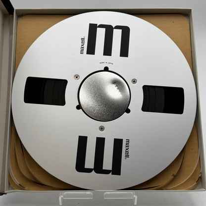 Maxell UD XL 35-180B Sound Recording Tape Black Open Box