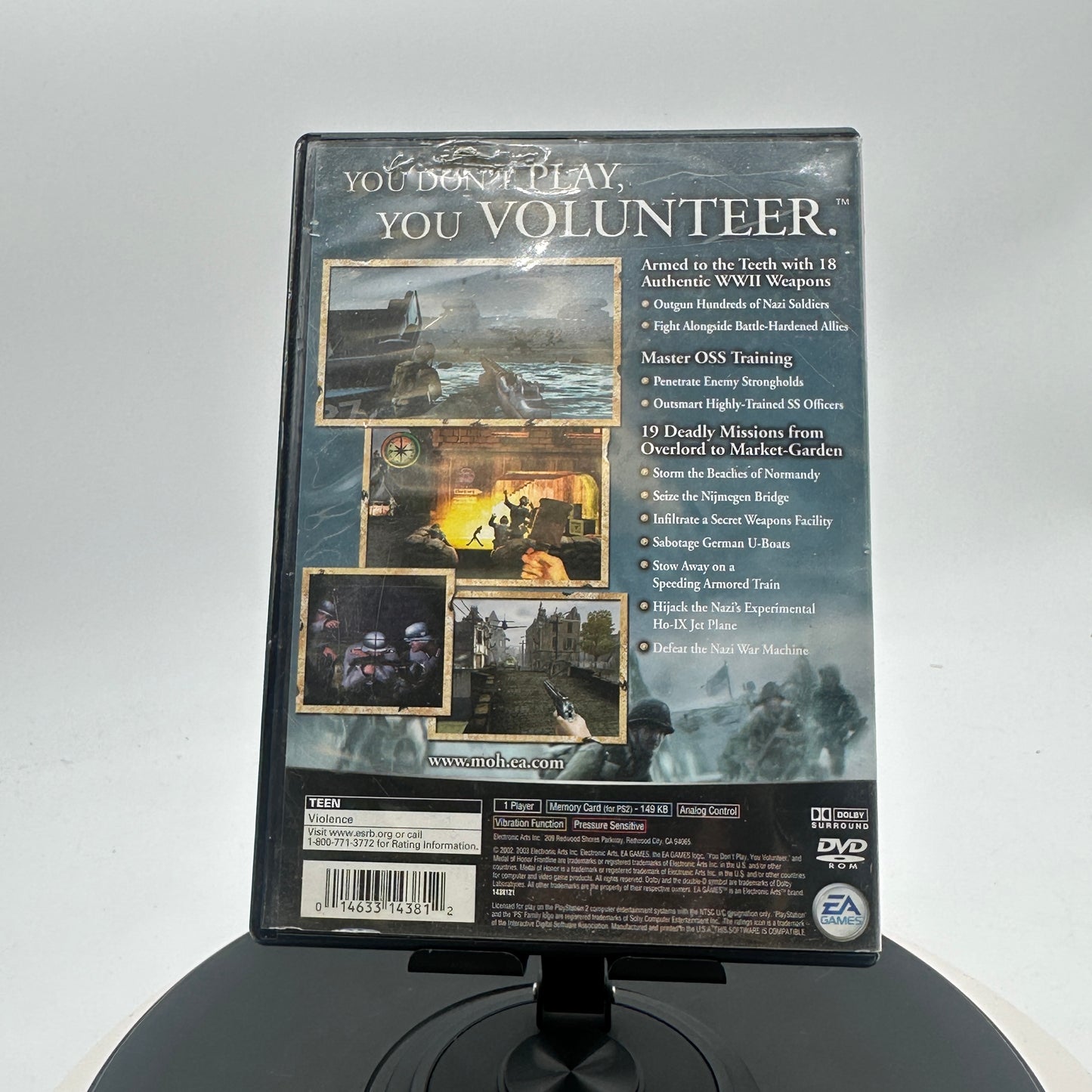 Medal of Honor Frontline PS2 CIB