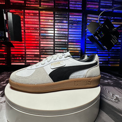 Puma Palermo Leather White/Vapor Grey-Gum 396464-01