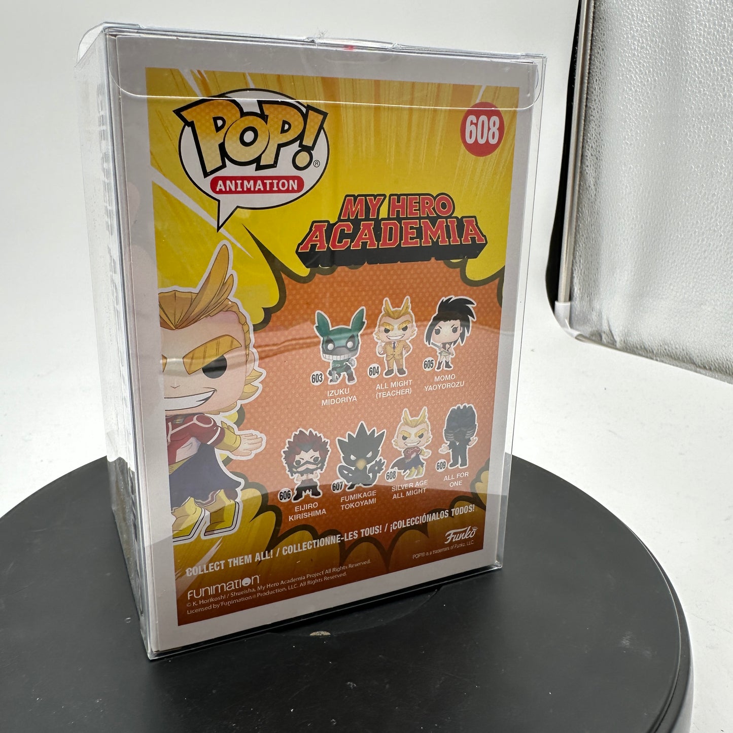 Funko Pop! Vinyl My Hero Academia Silver Age All Might #608 Collectible Figure