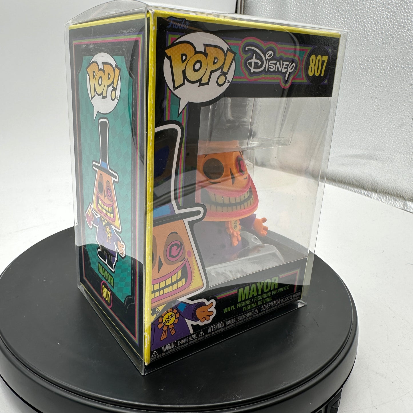Funko Pop! Disney Mayor Black Light #807 New In Box