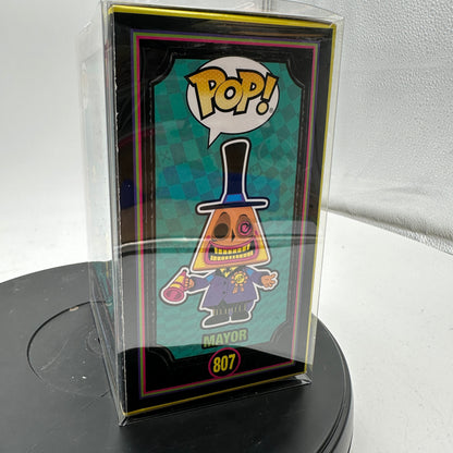 Funko Pop! Disney Mayor Black Light #807 New In Box
