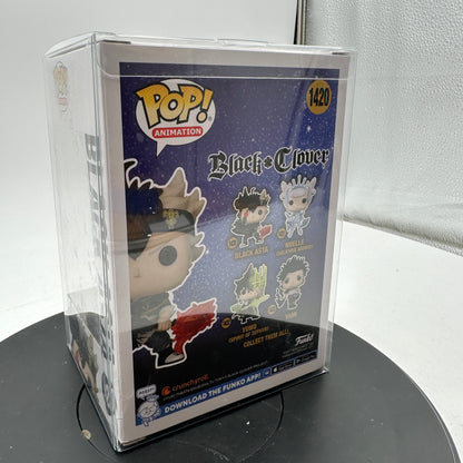 Funko Pop! Animation Black Clover Black Asta #1420 with Pop Protector