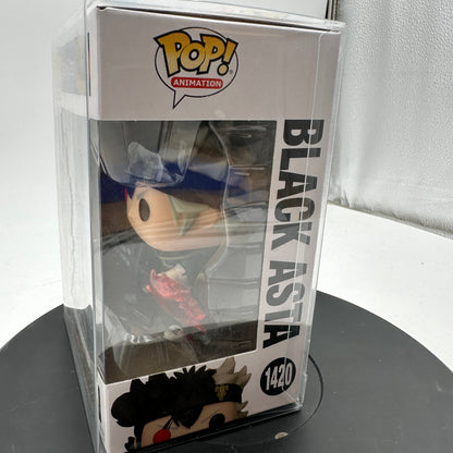 Funko Pop! Animation Black Clover Black Asta #1420 with Pop Protector