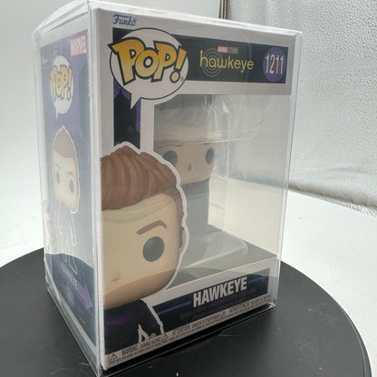 Funko Pop! TV Marvel Studios Hawkeye Vinyl Figure #1211 w/ Pop Protector