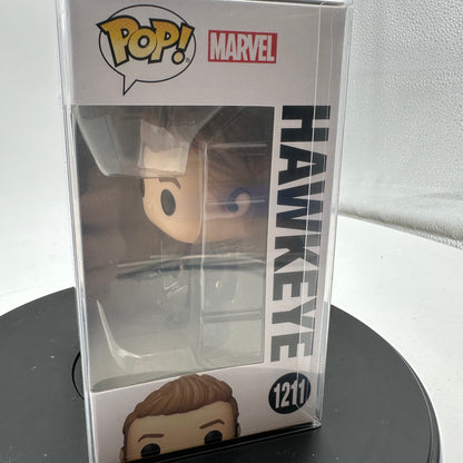 Funko Pop! TV Marvel Studios Hawkeye Vinyl Figure #1211 w/ Pop Protector