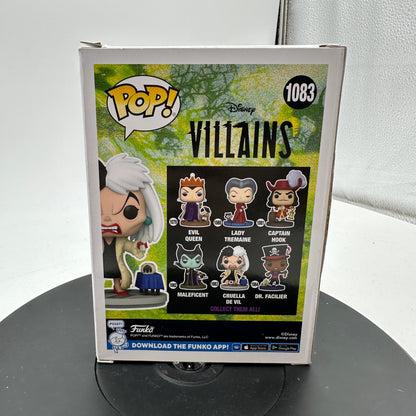 Funko Pop! Vinyl Disney Villains Cruella de Vil #1083 Figure