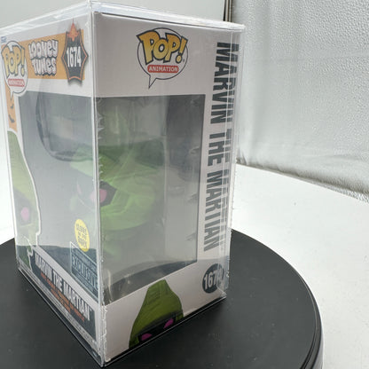 Funko Pop! Looney Tunes Marvin the Martian (Glow) Exclusive #1674 W/ Protector