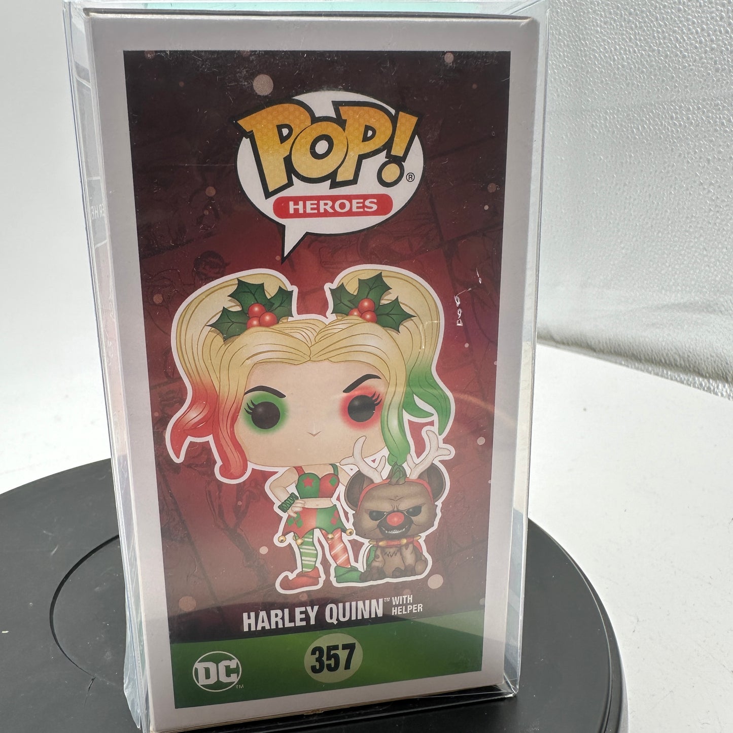Funko Pop! Vinyl DC Super Heroes Harley Quinn with Helper #357 Figure