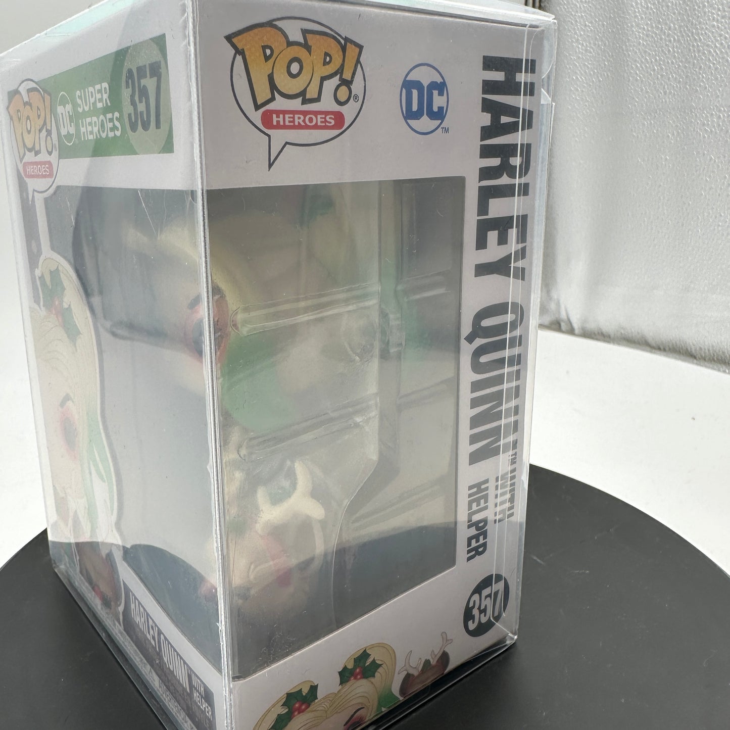 Funko Pop! Vinyl DC Super Heroes Harley Quinn with Helper #357 Figure