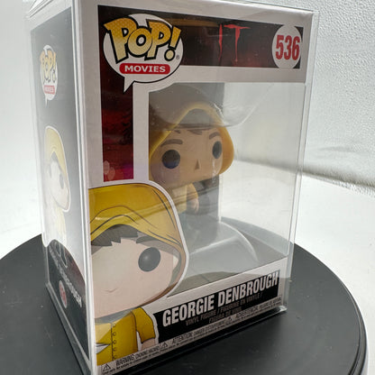 Funko Pop! IT Georgie Denbrough 536 Pennywise Clown Horror Vinyl Figure