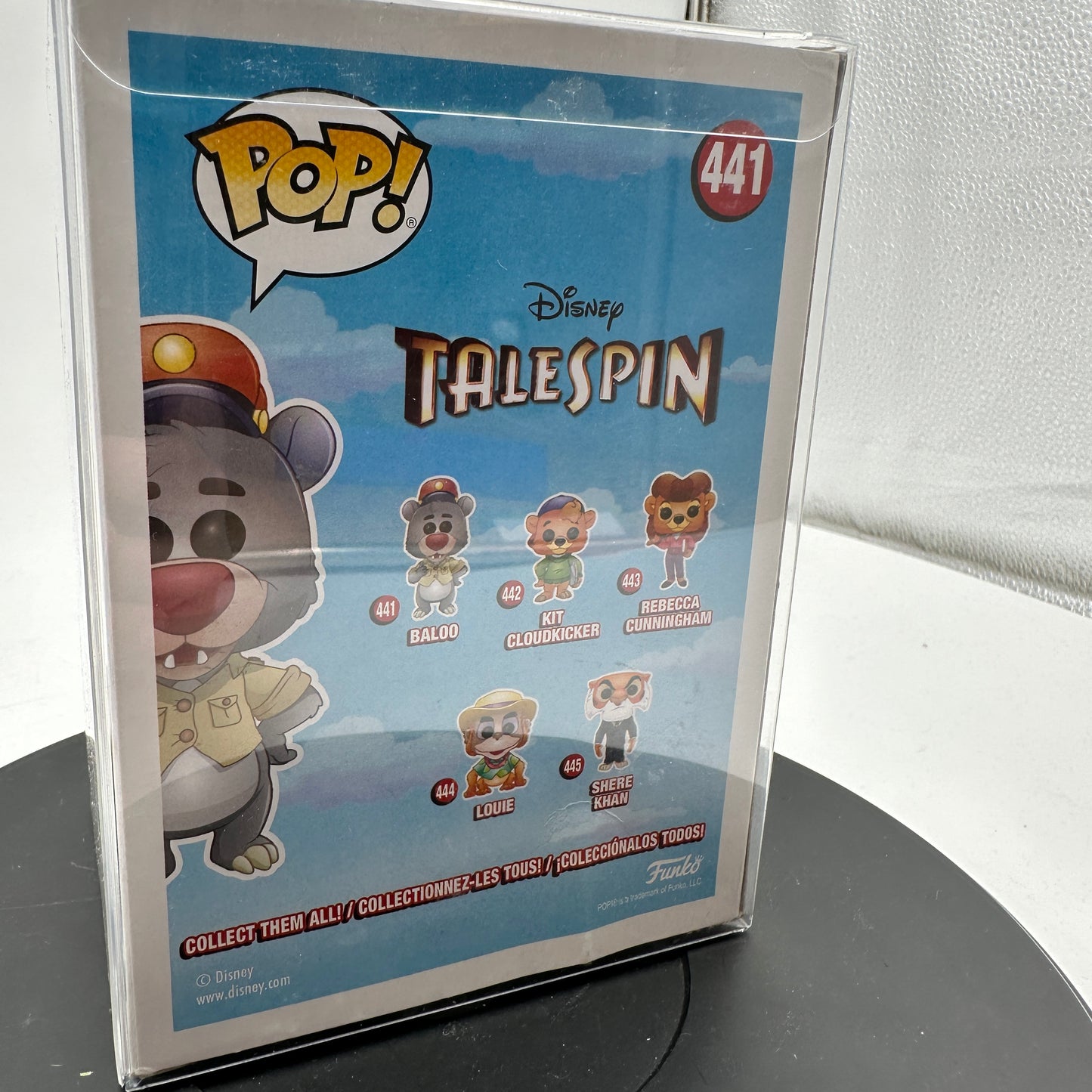 Funko Pop! Vinyl Talespin Baloo #441 Flocked Target Exclusive Animation Figure