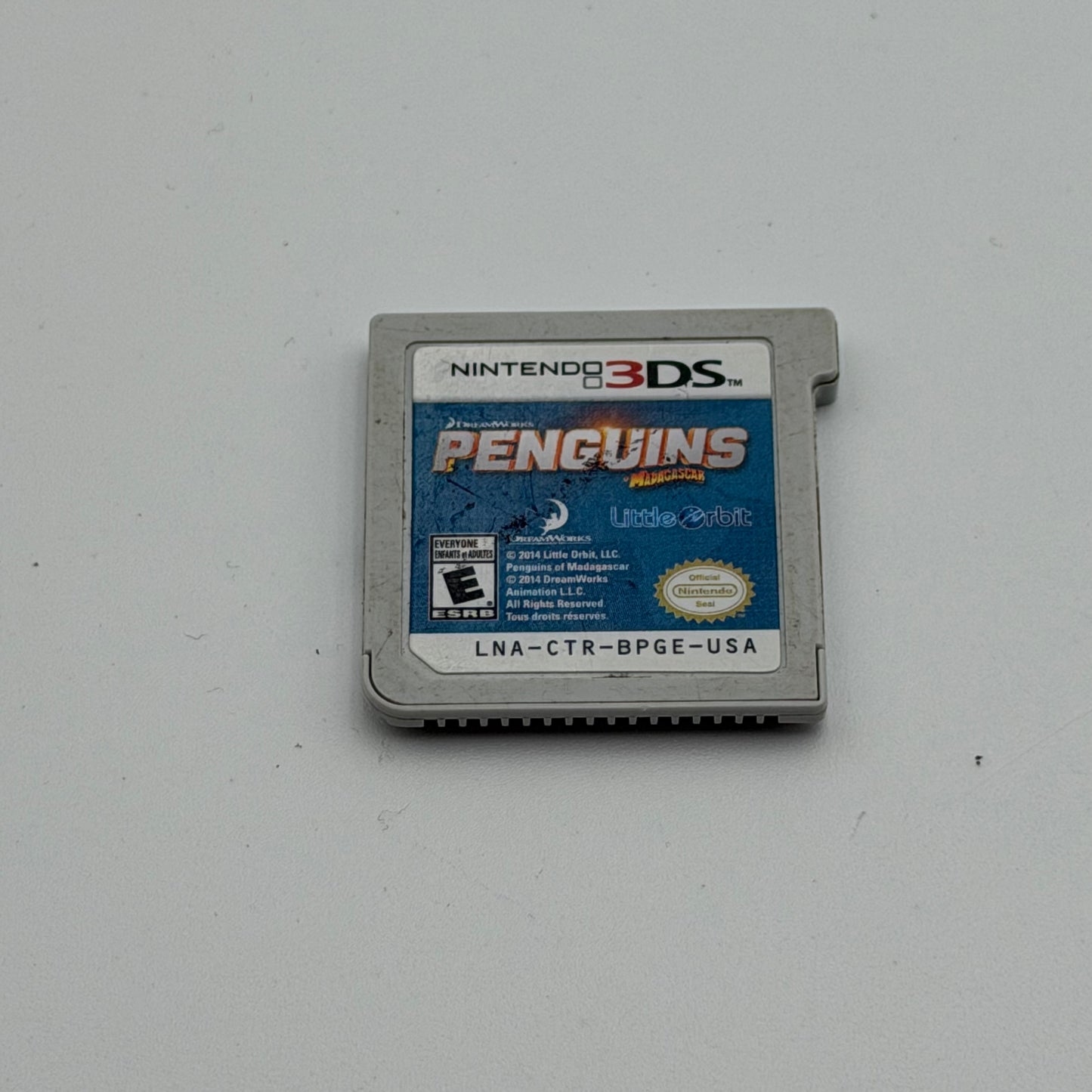 Nintendo 3DS Penguins of Madagascar Video Game