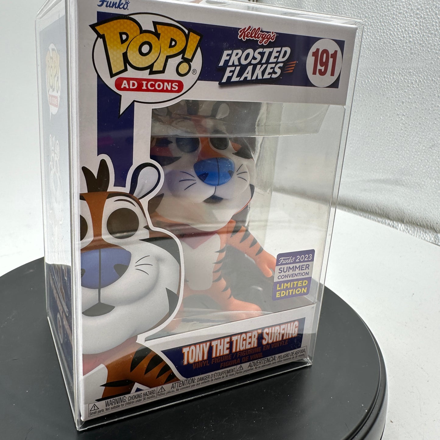 Funko Pop! Tony the Tiger Surfing #191 Kellogg's Frosted Flakes Convention Collectible Figure