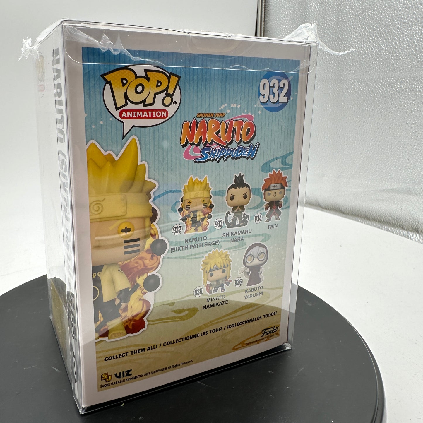 Funko Pop! Six Path Sage Naruto 932 New In Box w/ Pop Protector