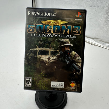 SOCOM 3 US Navy Seals PlayStation 2 PS2 CIB
