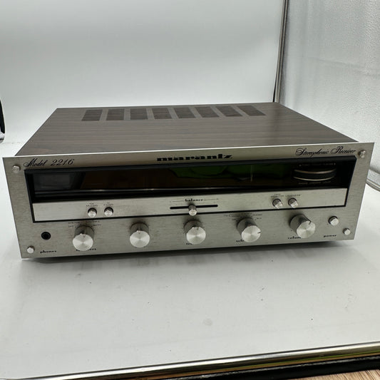 Marantz Model 2216 Vintage Receiver TESTED READ