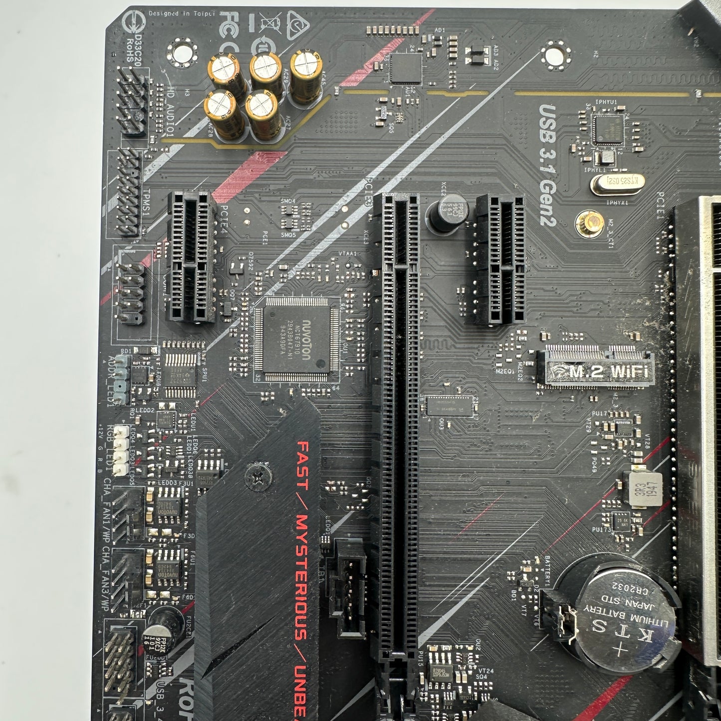 ASROCK B365 Phantom Gaming 4 Motherboard Black with WiFi Card