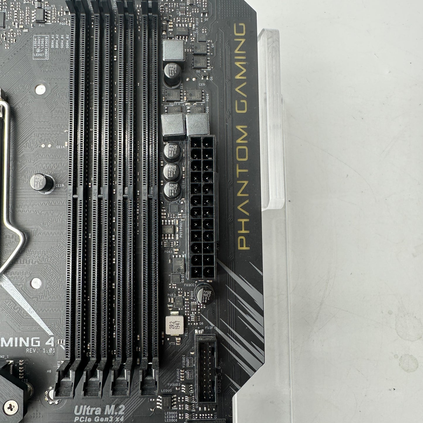 ASROCK B365 Phantom Gaming 4 Motherboard Black with WiFi Card