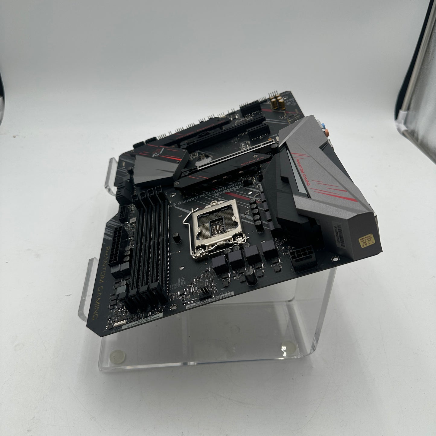 ASROCK B365 Phantom Gaming 4 Motherboard Black with WiFi Card