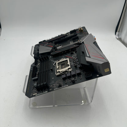 ASROCK B365 Phantom Gaming 4 Motherboard Black with WiFi Card