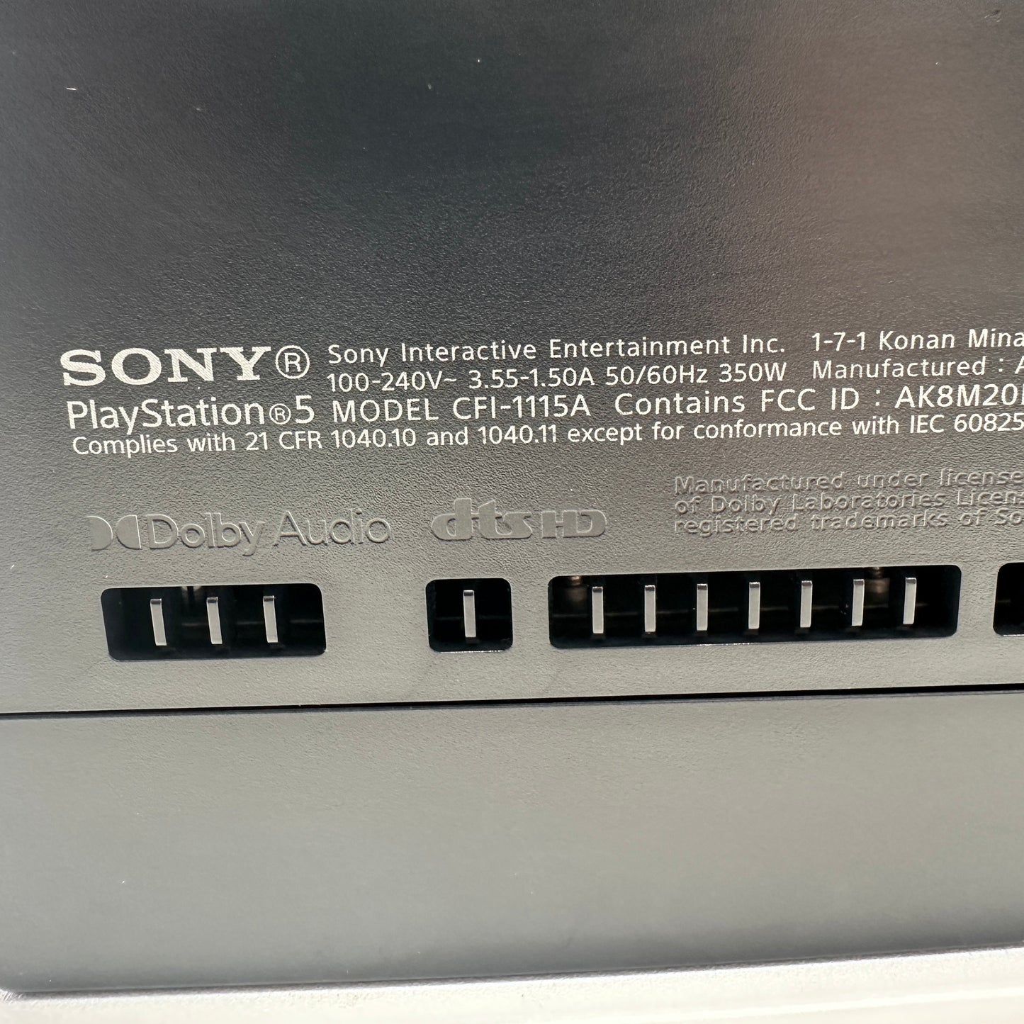Sony PlayStation 5 Disc Edition CFI-1115A 825GB With 1 Controller READ
