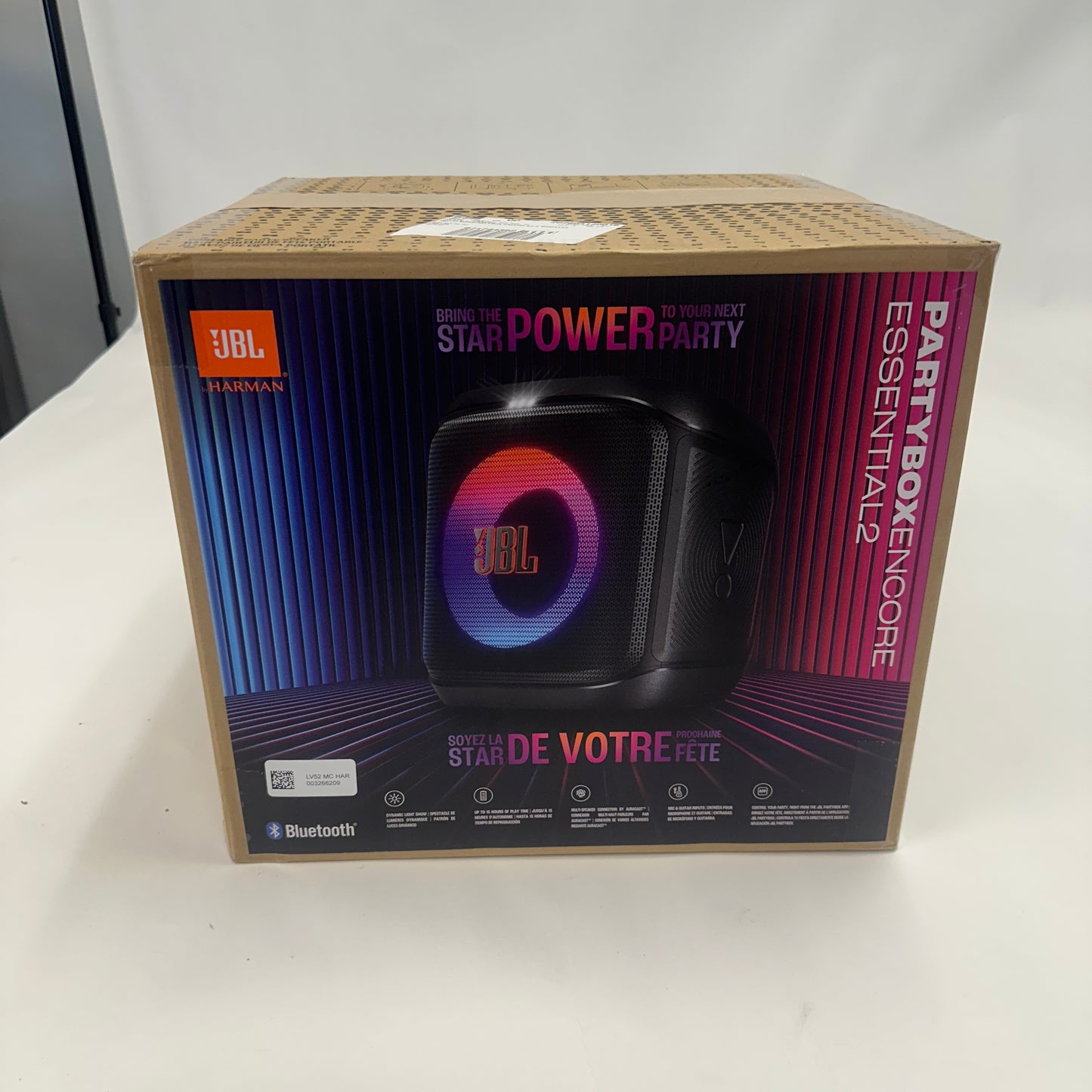 JBL PartyBox Encore Essential 2 Bluetooth Party Speaker NIB