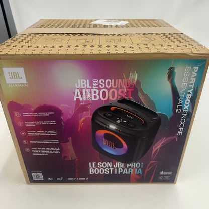 JBL PartyBox Encore Essential 2 Bluetooth Party Speaker NIB