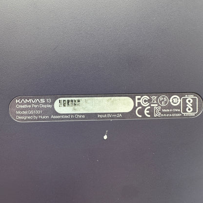 Huion Kamvas 13 Graphics Drawing Pen Tablet (GS1331) READ