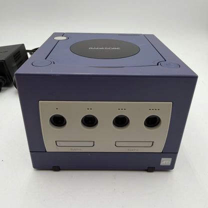 Nintendo GameCube DOL-001 2001 Blue Video Game System with Controller
