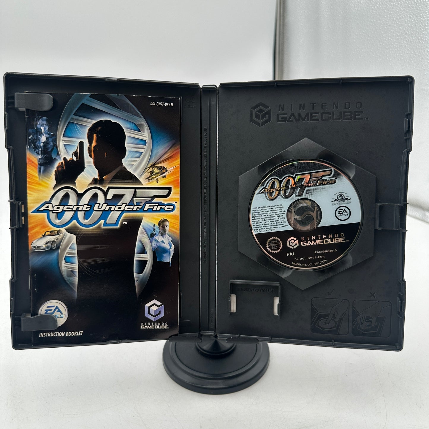 007 Agent Under Fire for Nintendo PAL GameCube REGION LOCKED READ