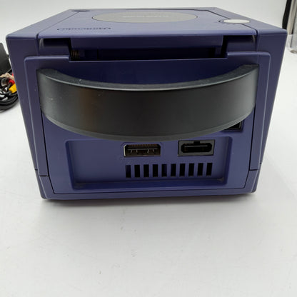 Nintendo GameCube DOL-001 2001 Blue Video Game System with Controller