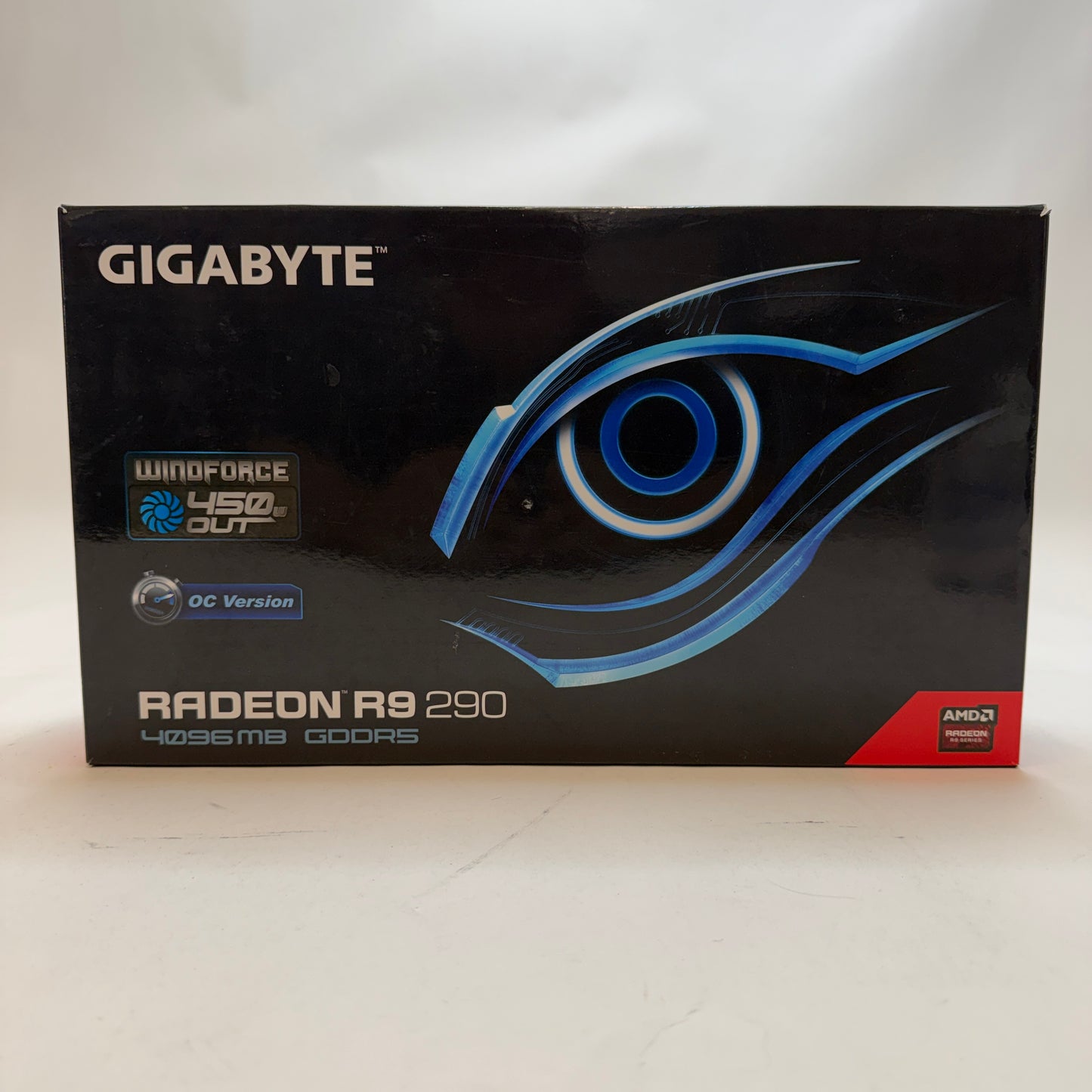 Gigabyte Radeon R9 290 Windforce Graphics Card Black Used With Box