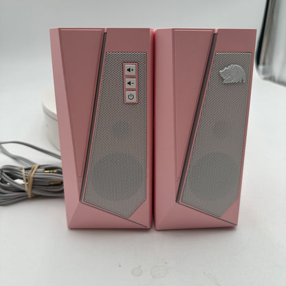 Redragon Waltz Stereo RGB Gaming Speakers GS510 Pink