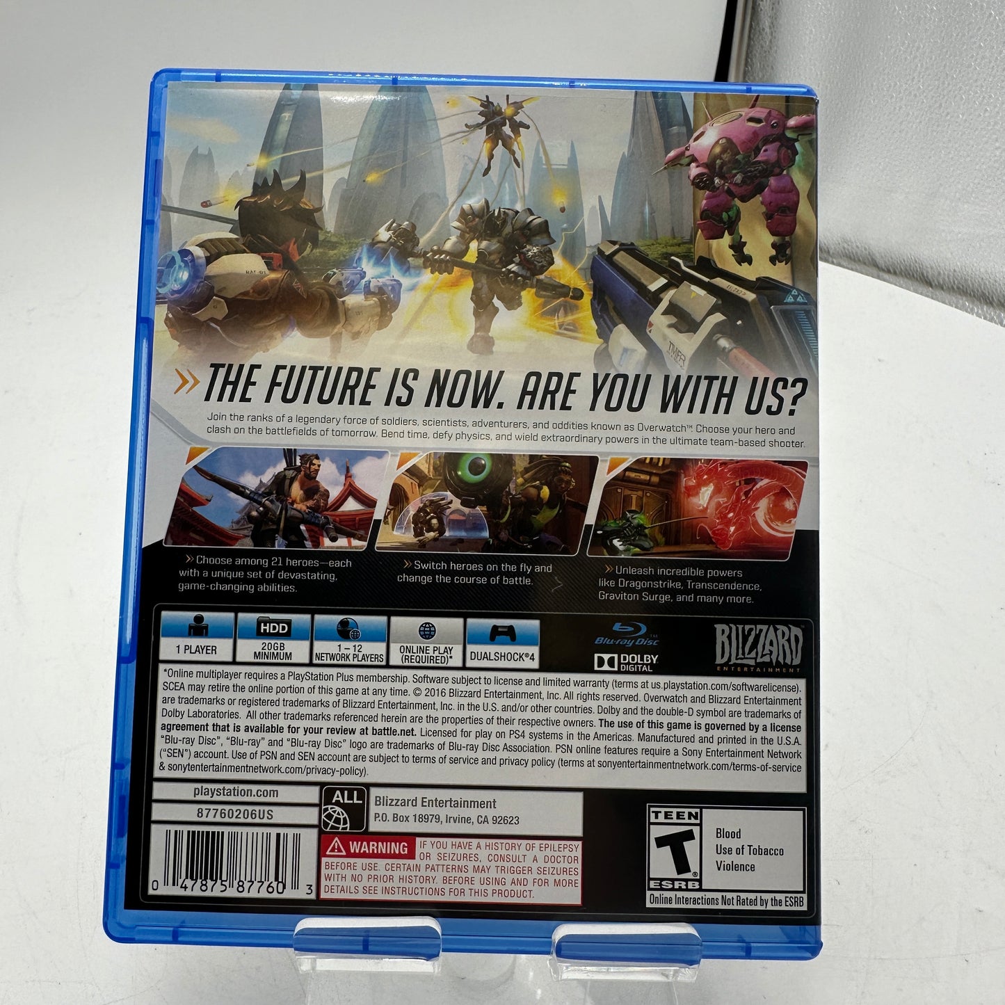 Sony PlayStation 4 Overwatch Origins Edition CIB