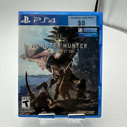 Monster Hunter: World for PS4 CIB