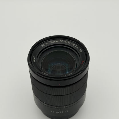 Sony Vario-Tessar T FE 24-70mm F4 ZA OSS Lens READ