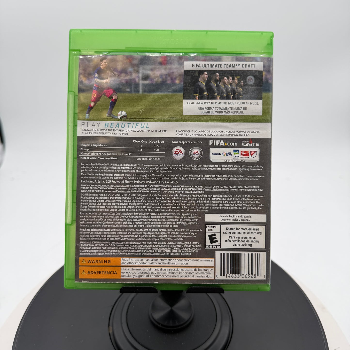 FIFA 16 Microsoft Xbox One CIB