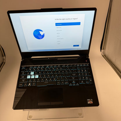 Asus TUF Gaming A15 15-inch AMD Ryzen 5 8GB RTX 2050 512GB