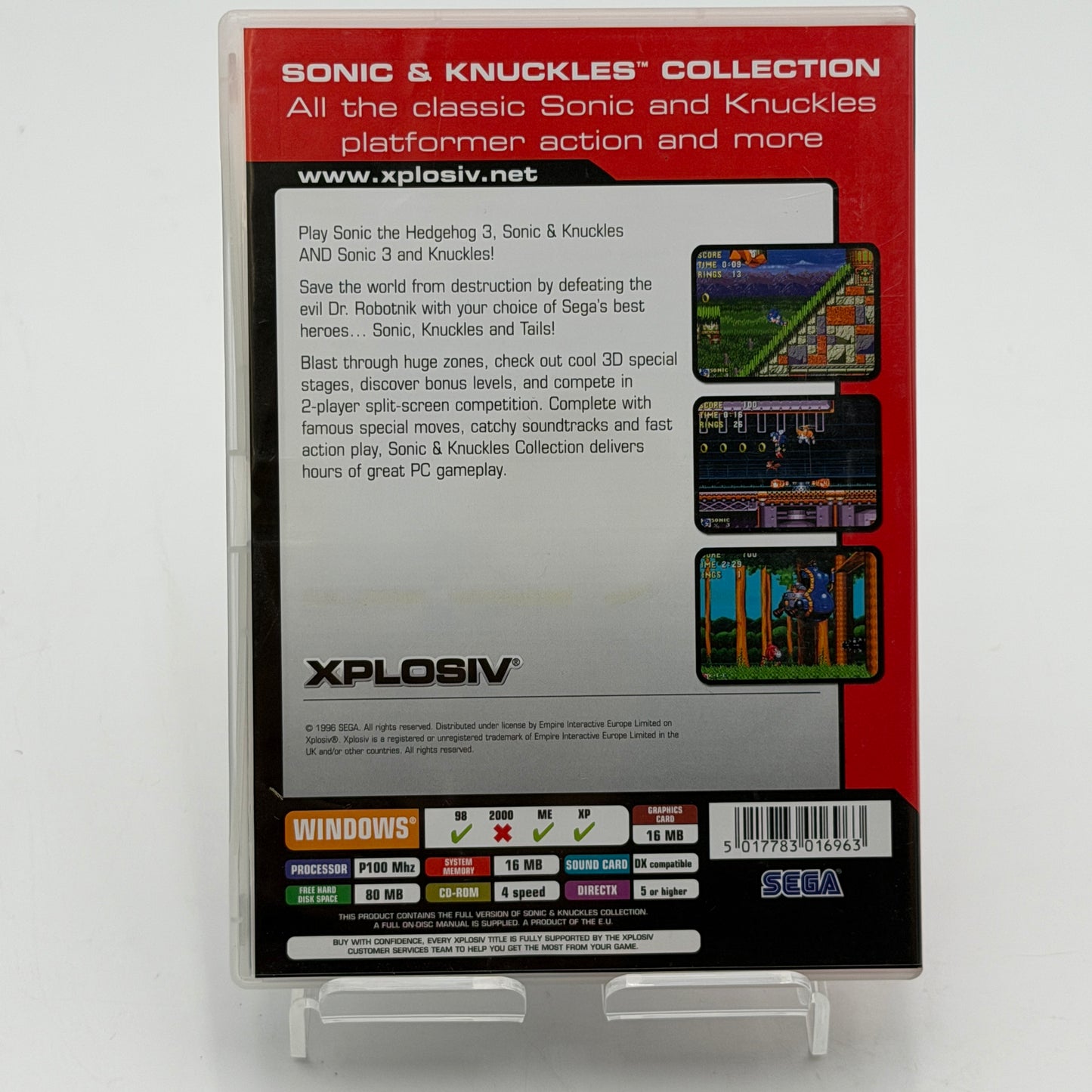 Sega Sonic and Knuckles Collection PAL